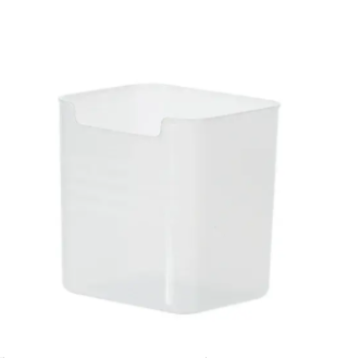 Refrigerator Side Door Storage Bins Organizer Set — Clear Fridge Door Organizer for Condiments Bottles — Kitchen Fridge Storage Set of 2 or 3