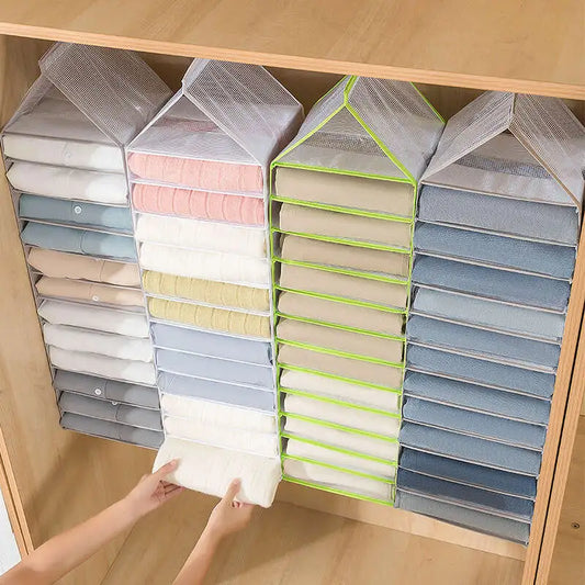 Hanging Closet Organizer Shelves for Clothes
