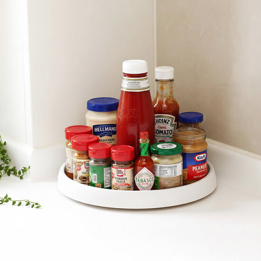 Rotating Lazy Susan Turntable Organizer for Kitchen Cabinet and Pantry