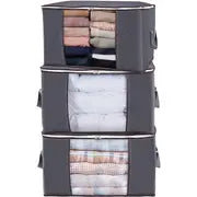 3pcs Quilt Dust Storage Bags for Home Organization
