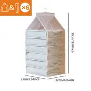 Hanging Closet Organizer for Clothes and Accessories