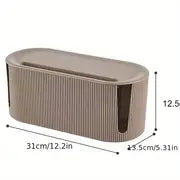 Cable Management Box Organizer for Desk and TV